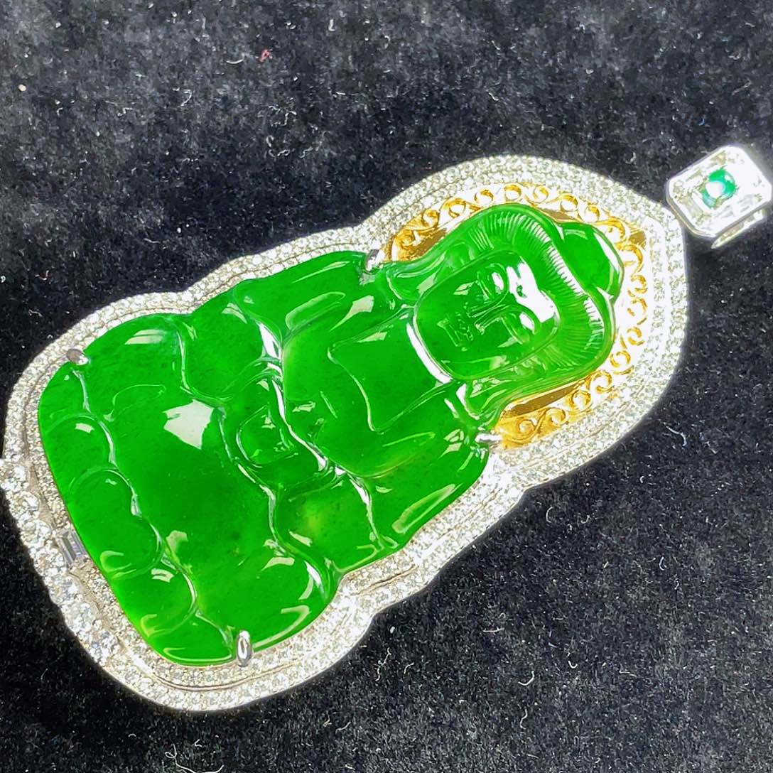 翡翠吊坠(不含链)未镶嵌