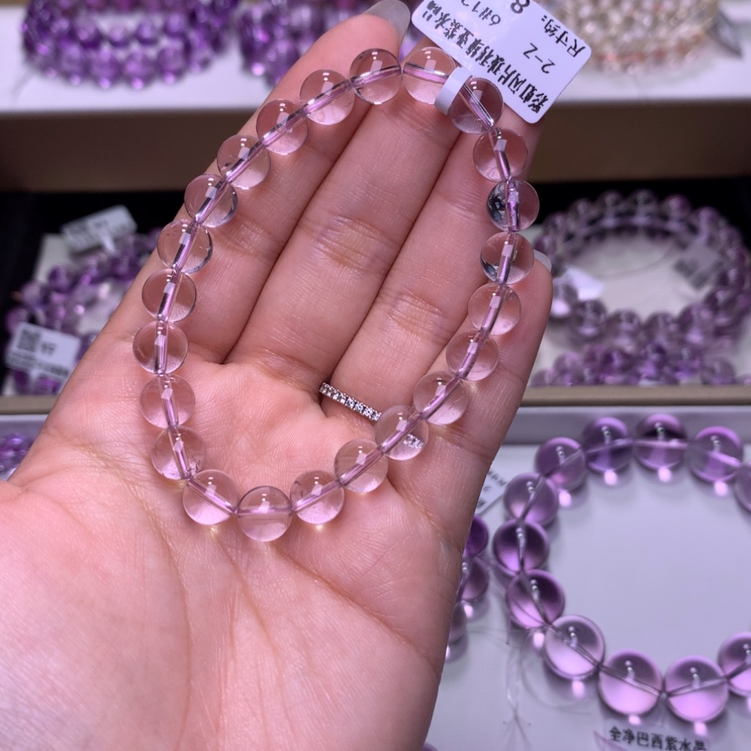 手链紫晶未镶嵌玻利维亚2