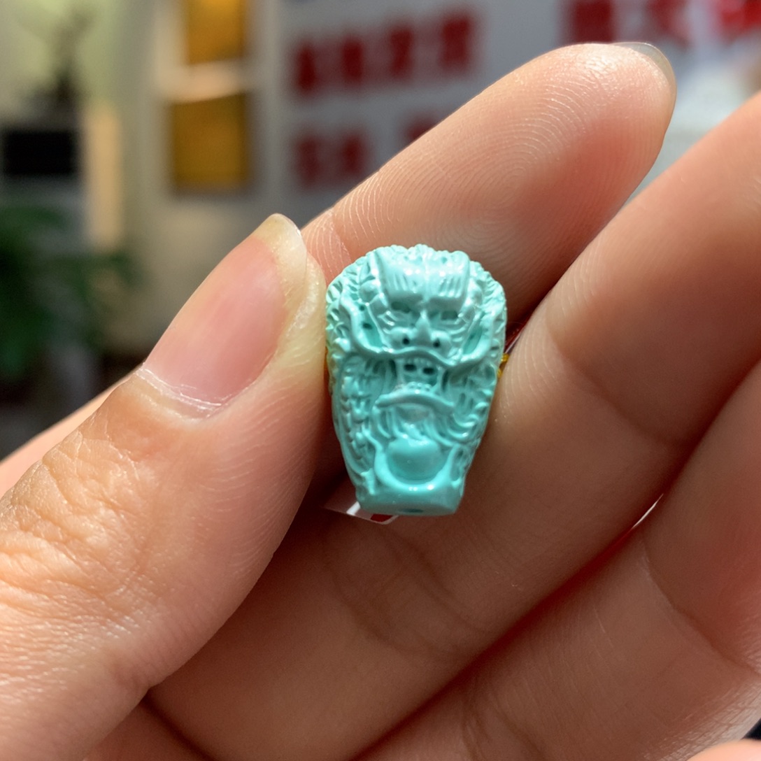 绿松石未镶嵌配饰