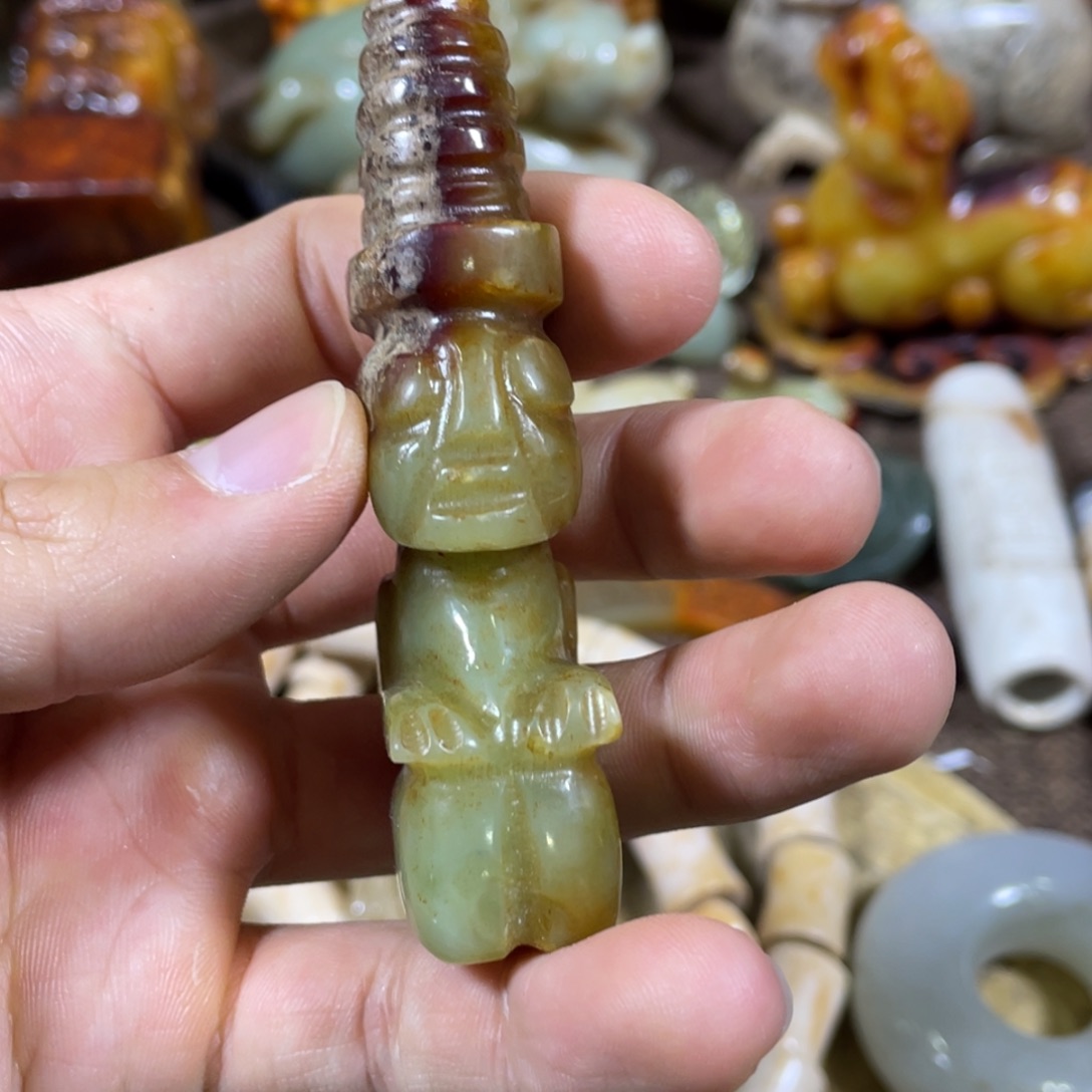 和田玉吊坠(不含链)未镶嵌