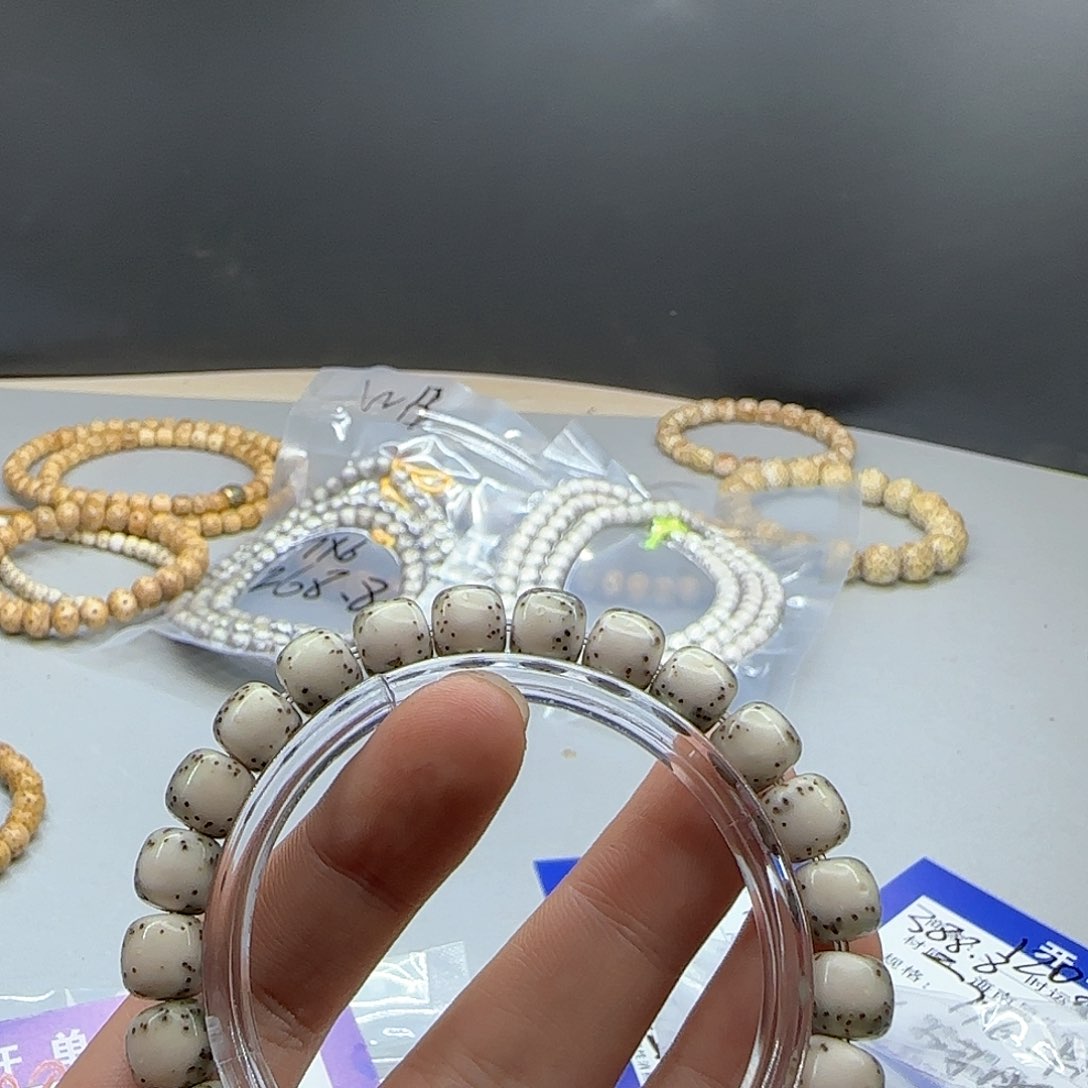 星月菩提手串蓝**律W16.         