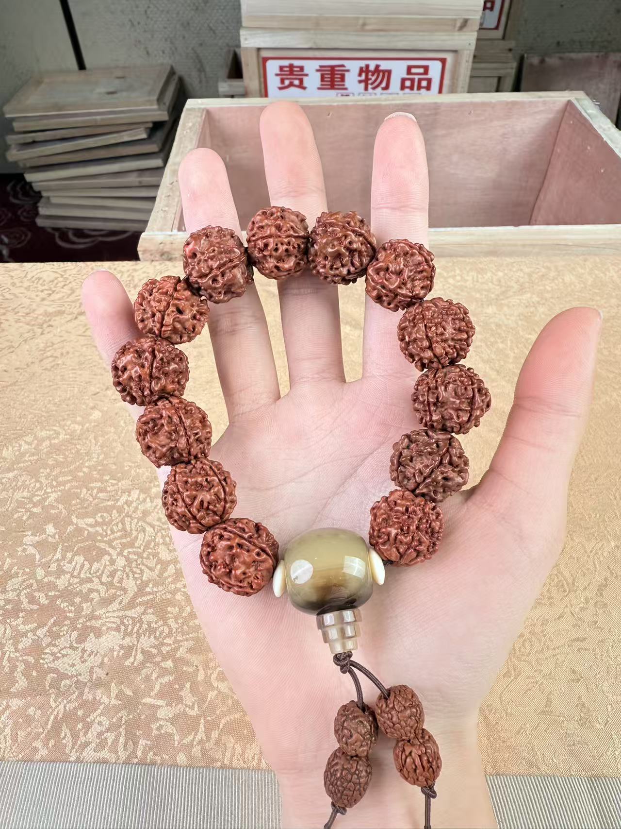 0033金刚菩提手串无礼盒无证书