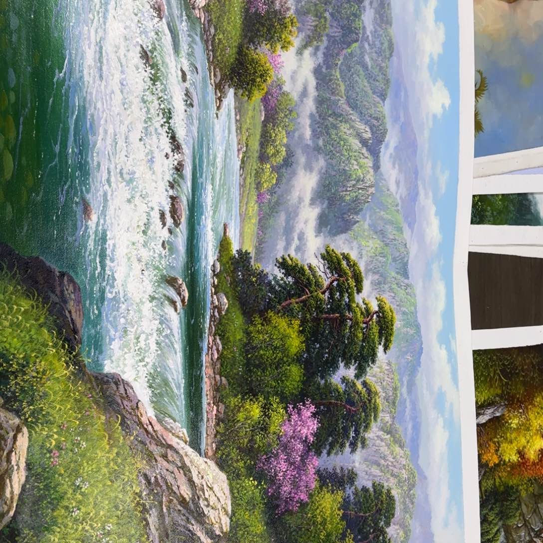 油画好的我真的好喜欢