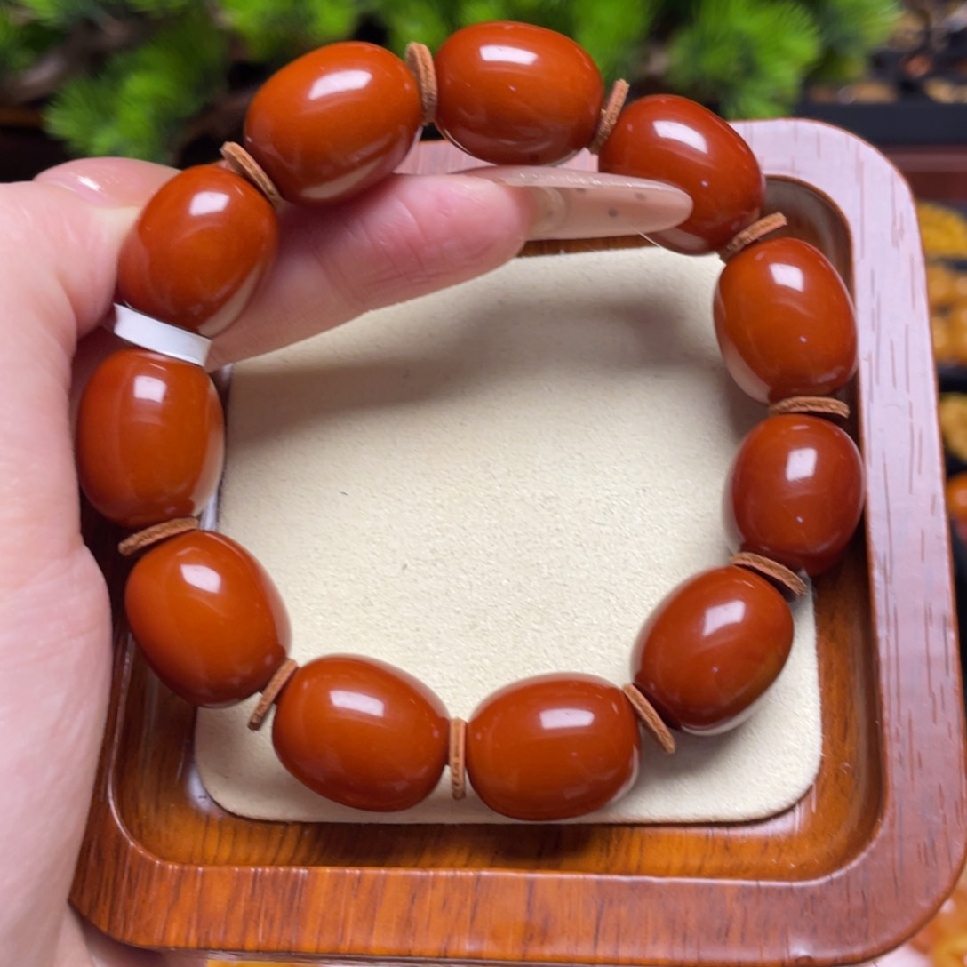 蜜蜡手链未镶嵌手串