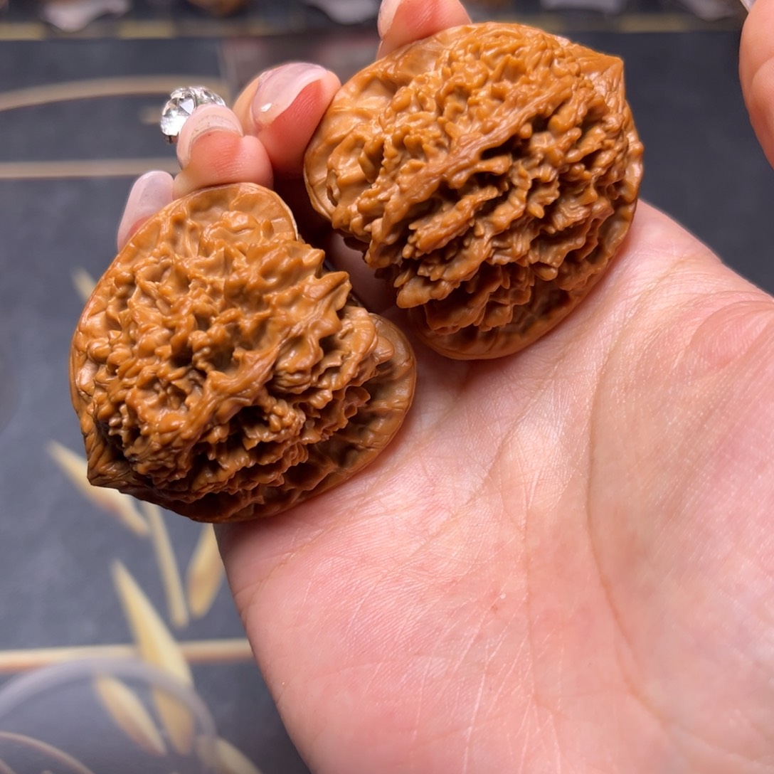 吊坠文玩核桃满天星43