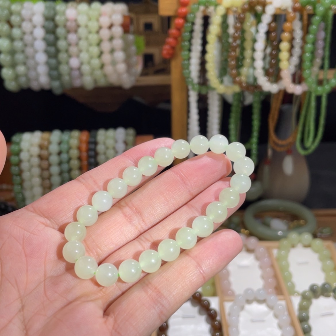 【闪购商品】和田玉手串未镶嵌