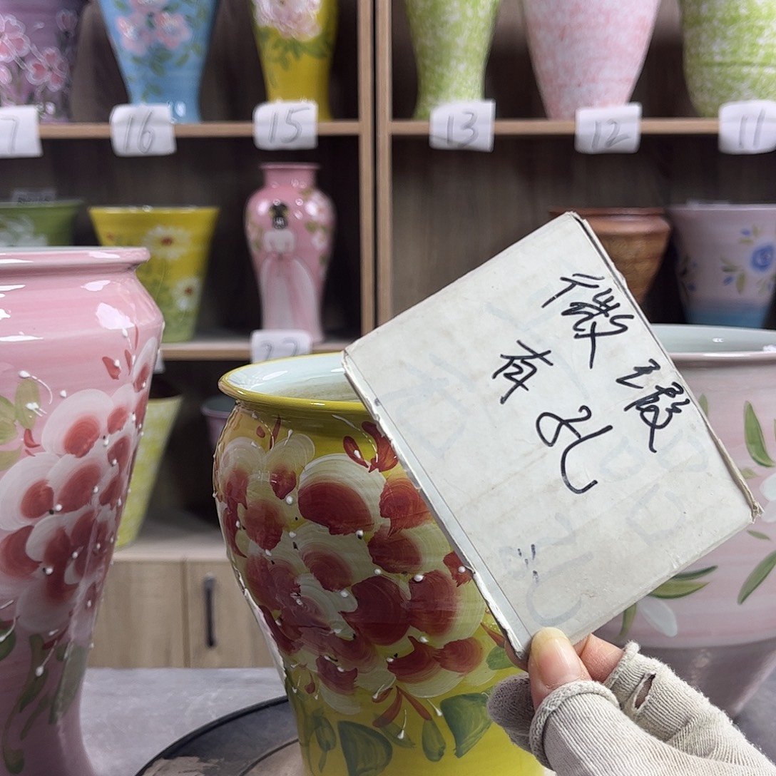景德镇陶瓷花盆花盆