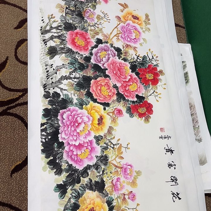 国画文生老师四尺作品22222
