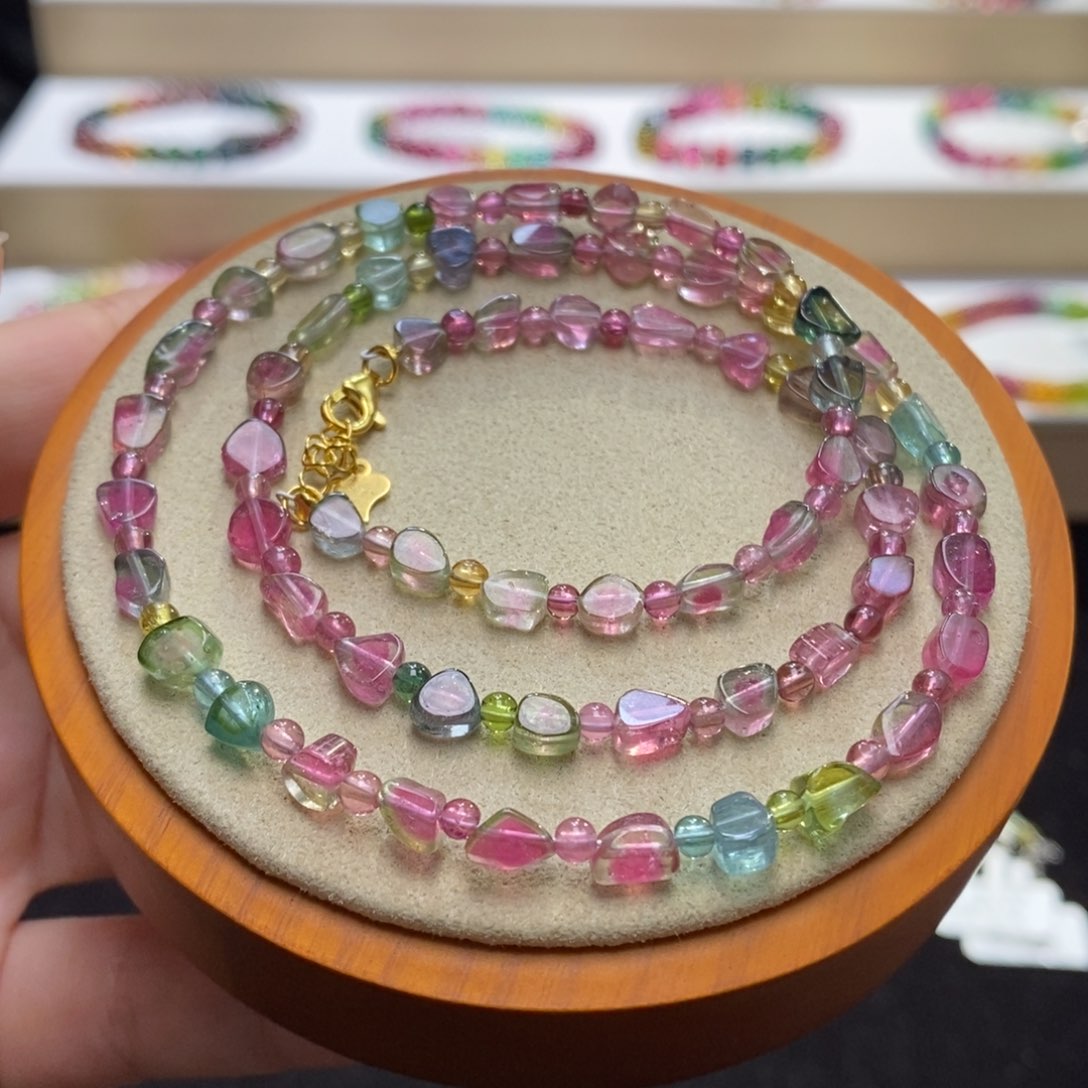 【闪购商品】碧玺手串未镶嵌两天看货期