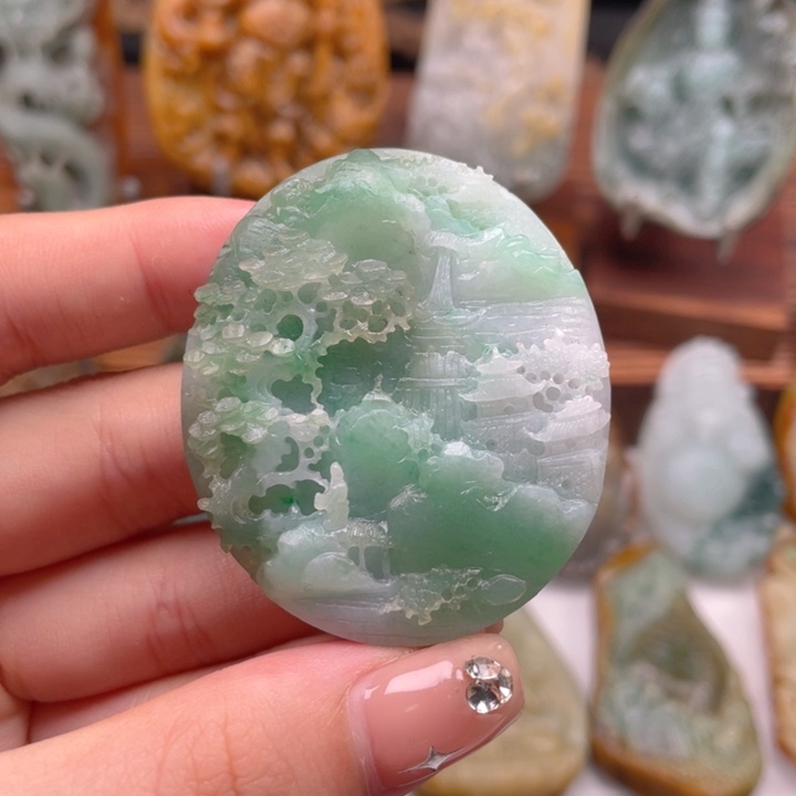 定制翡翠未镶嵌翡翠