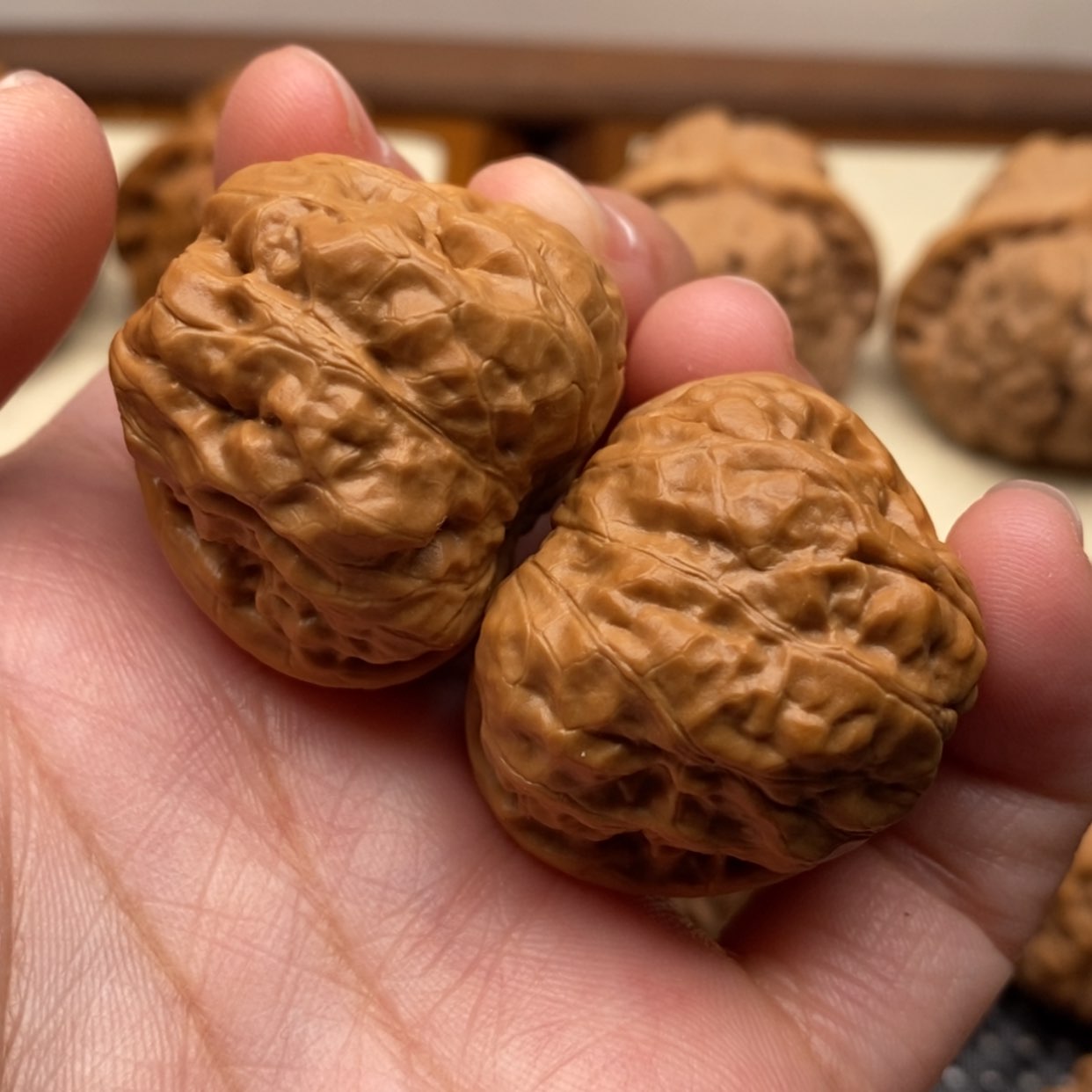 【闪购商品】把件文玩核桃边34左右