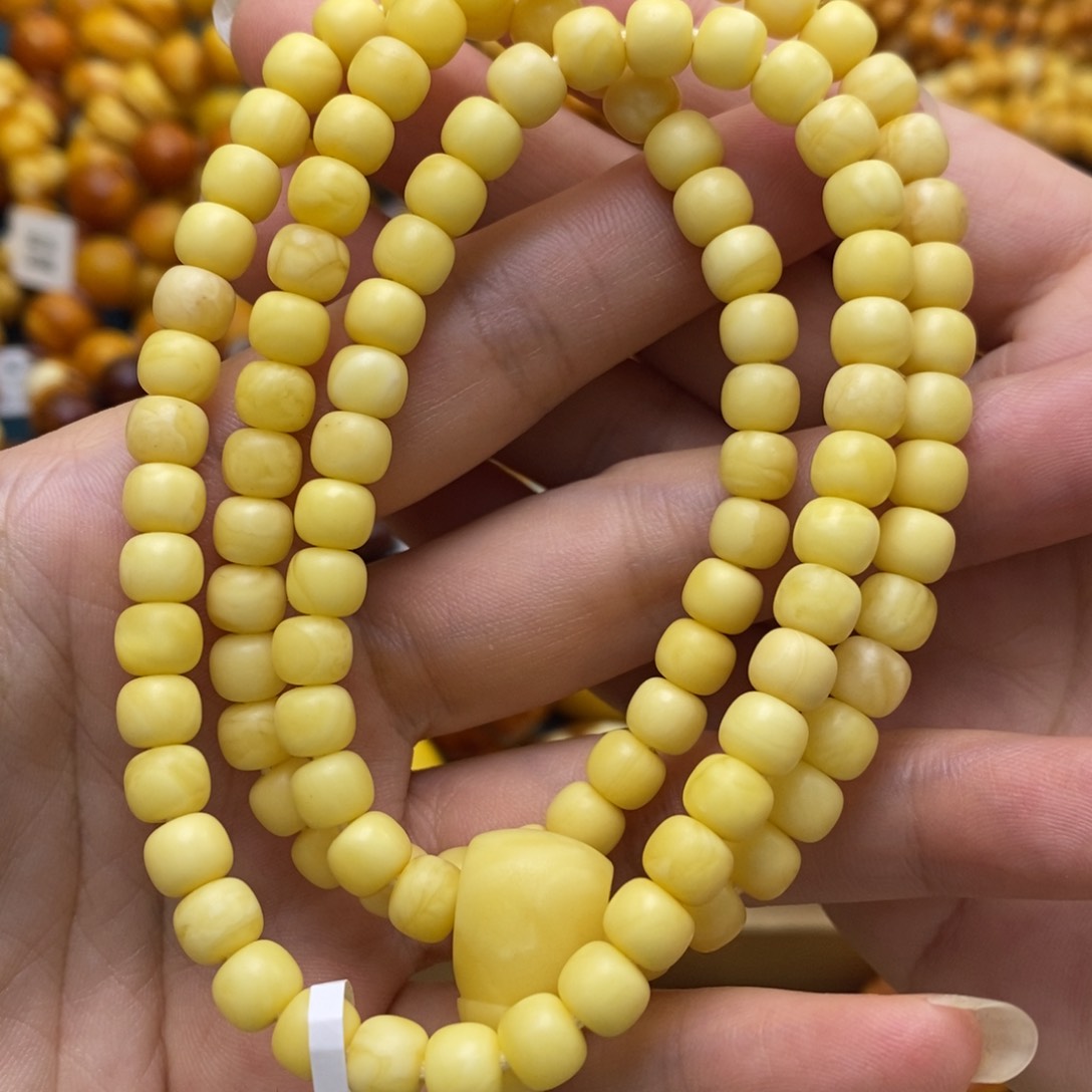 琥珀颈饰未镶嵌6加