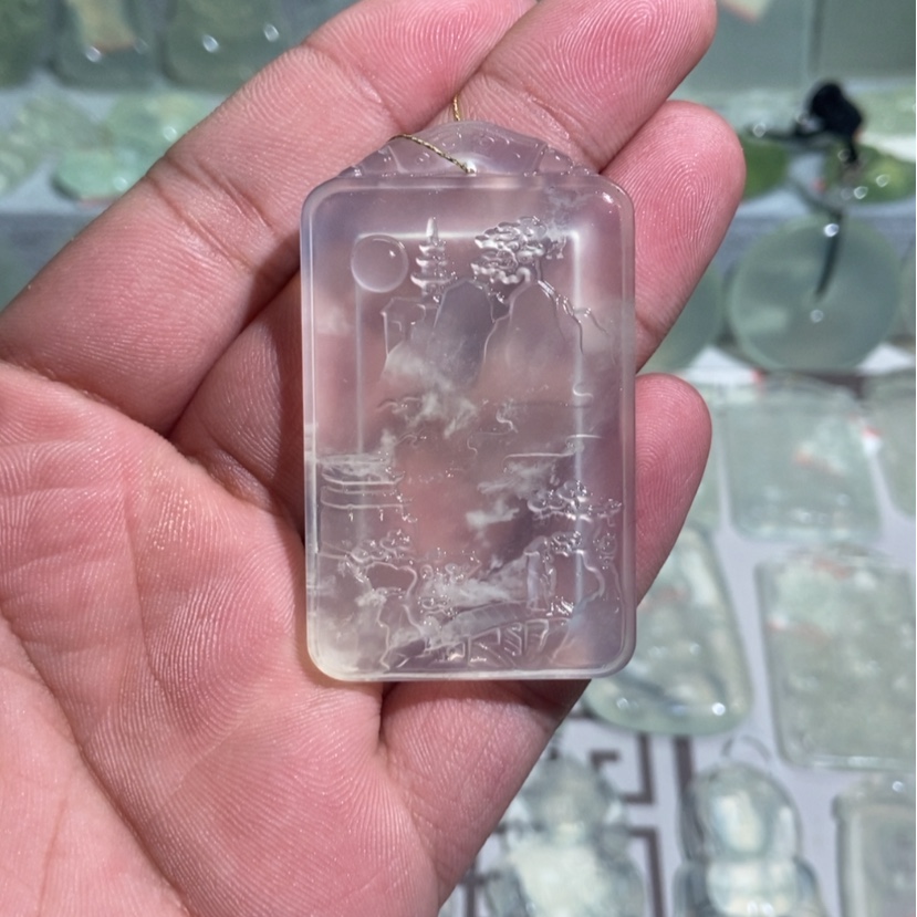 【闪购商品】蛇纹石玉颈饰未镶嵌