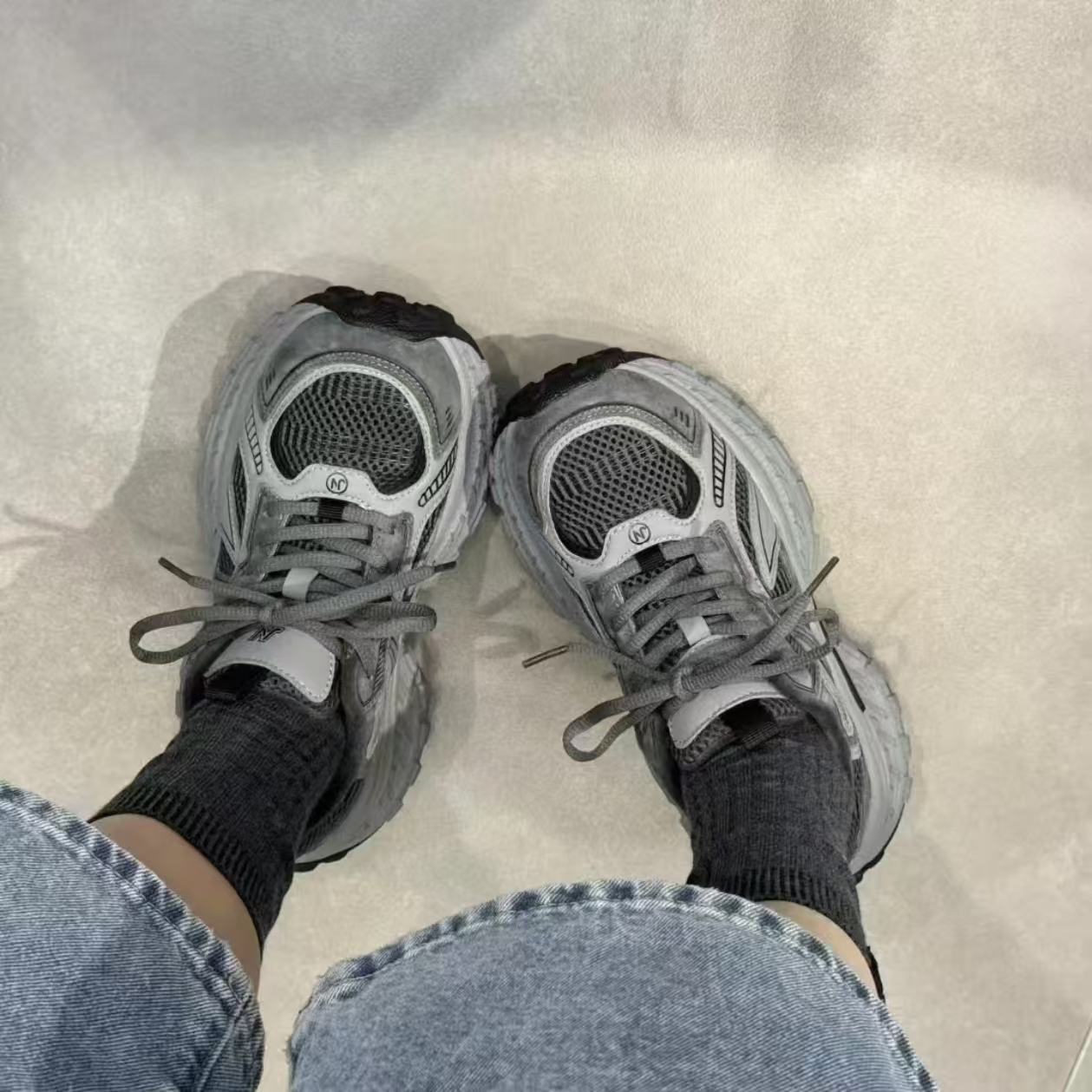 女款小怪兽老爹鞋4696