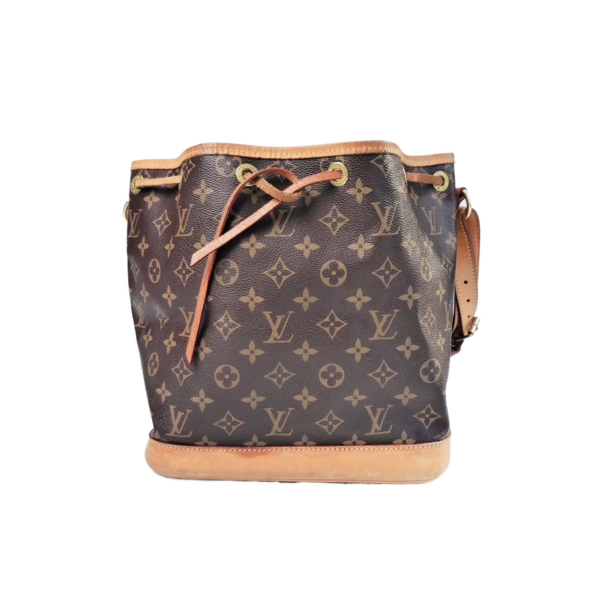 90新 路易威登 安洁利严选抽绳水桶包/BK0155207 单肩包