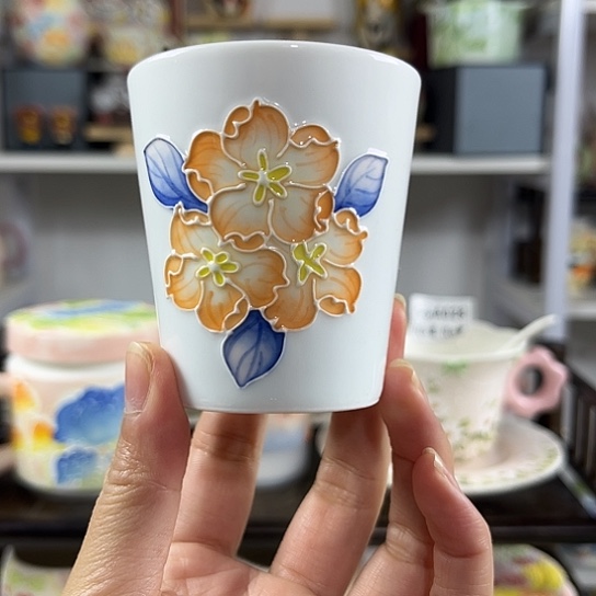 手绘高温釉下彩陶瓷