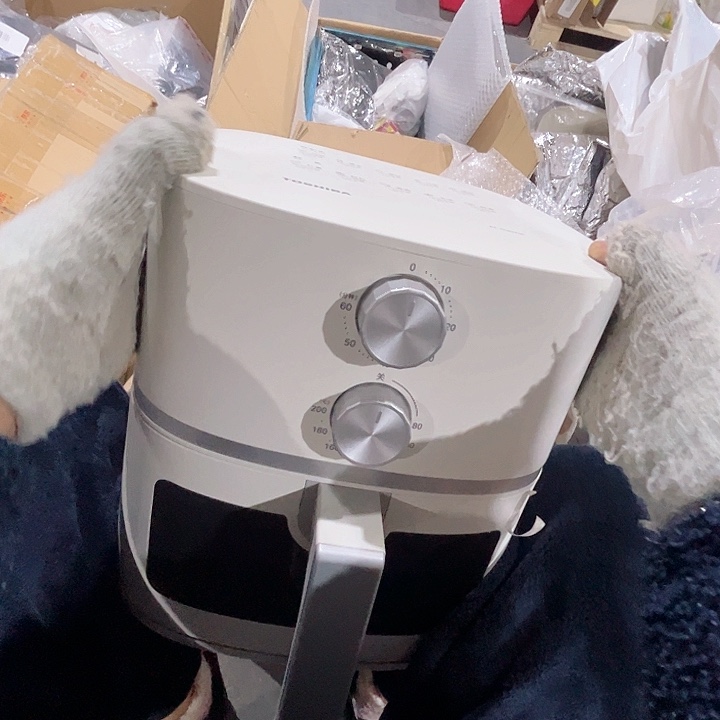品牌捡漏可视空气炸锅。 