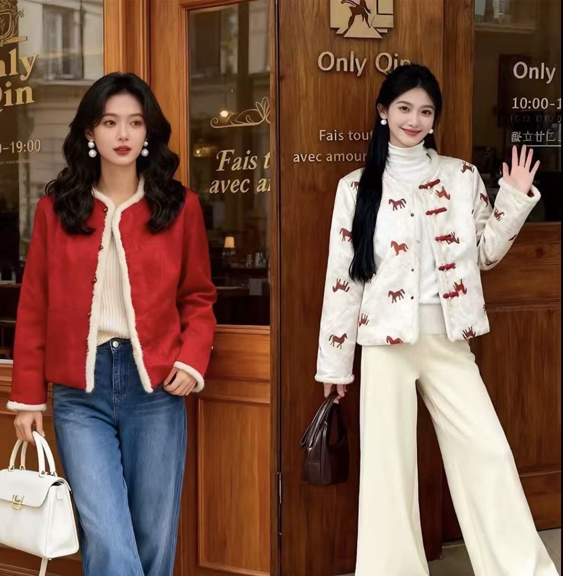 [小福马】双面穿新中式国风高端气质外套