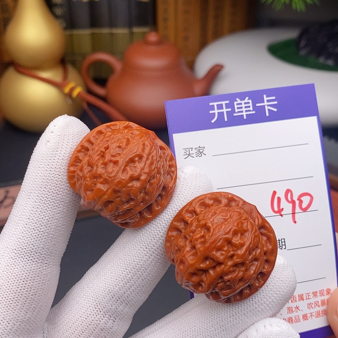 文玩核桃把件33乾隆磨490