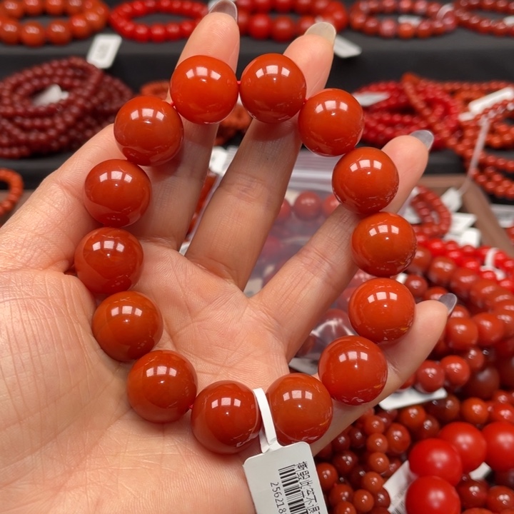 南红玛瑙手串未镶嵌@****切