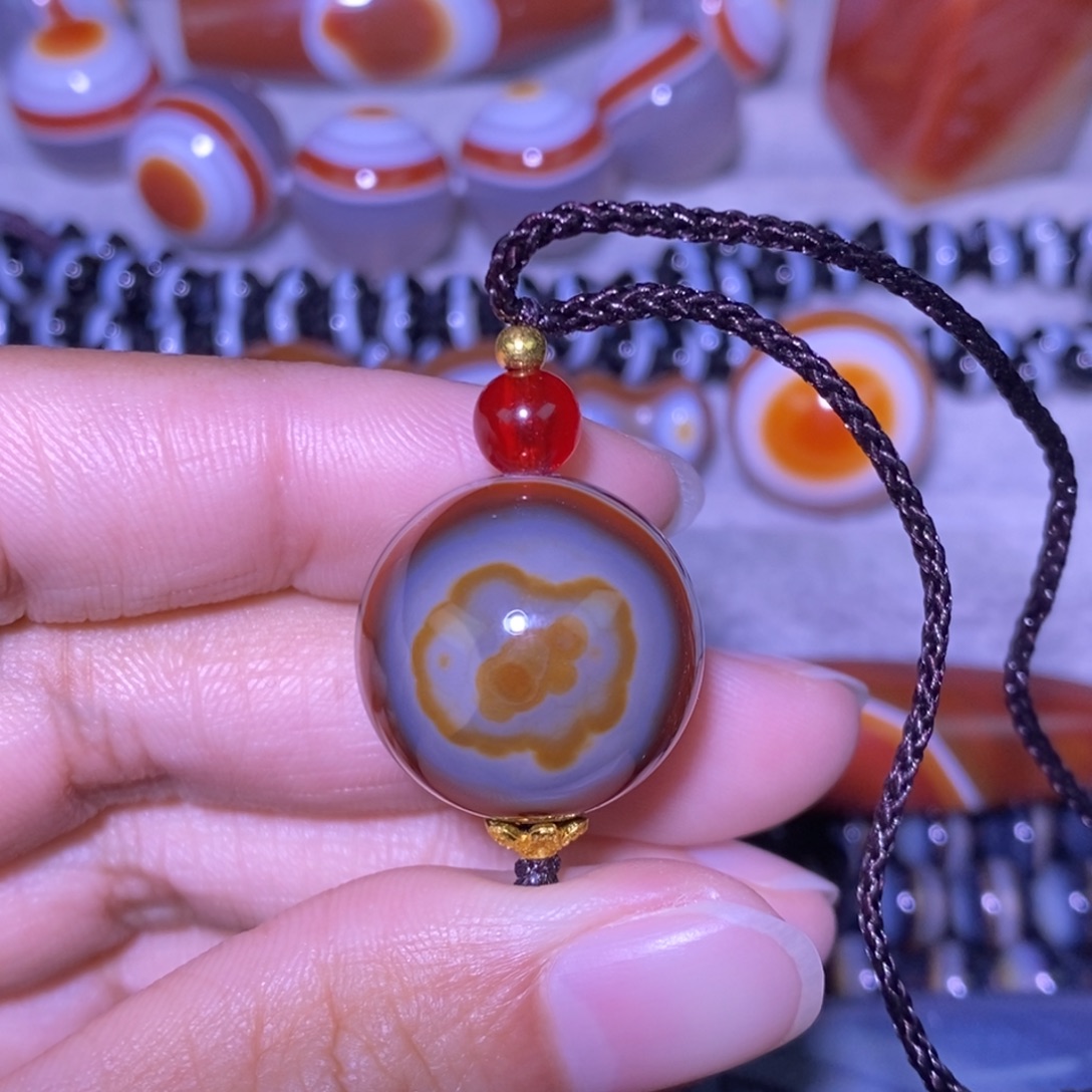 玛瑙/玉髓未镶嵌颈饰