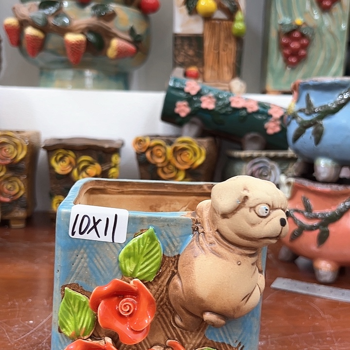 红陶粗陶花盆粗陶花盆