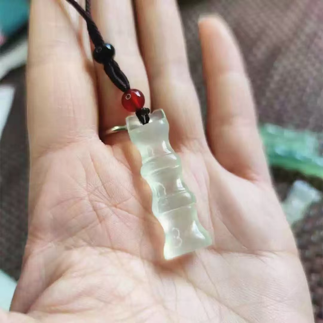 《许总专属》纯天然玉石珠宝玉竹节    5