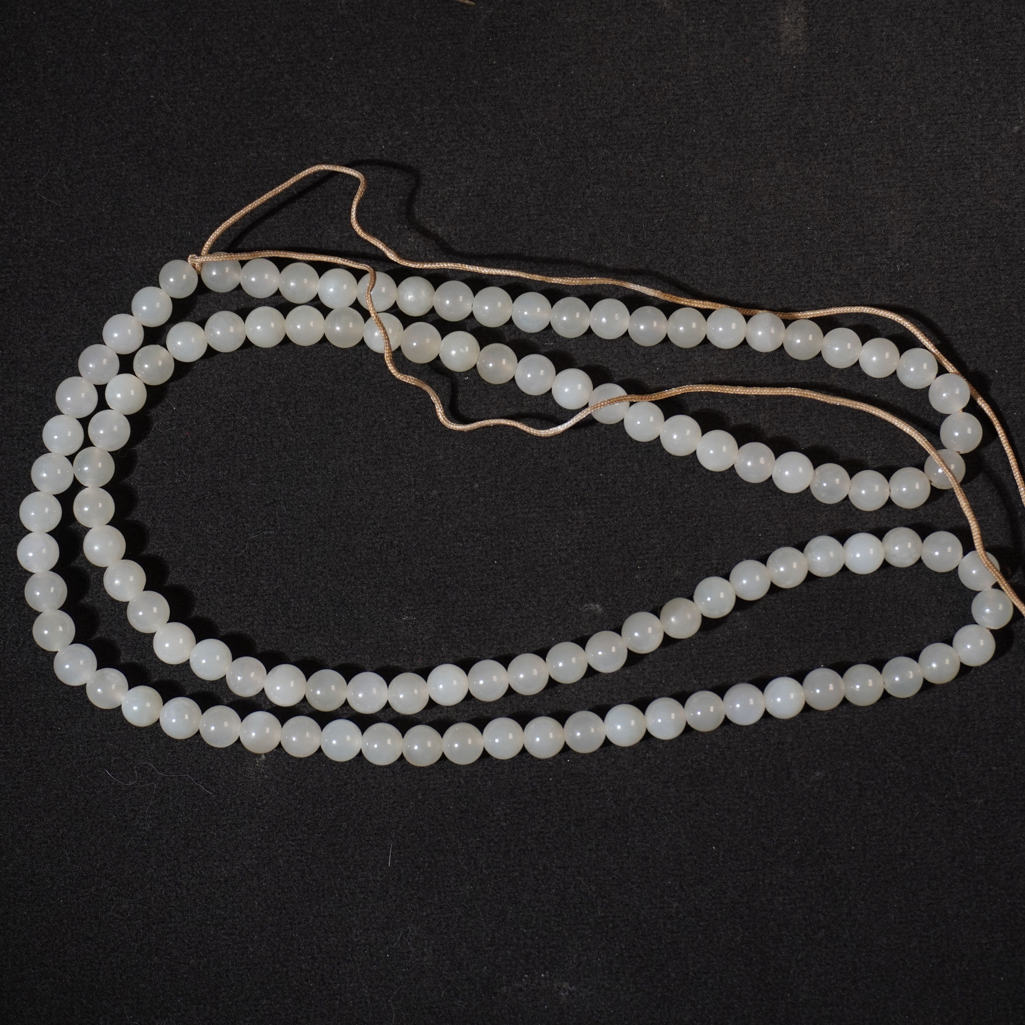 9SE274 清 和田玉项链