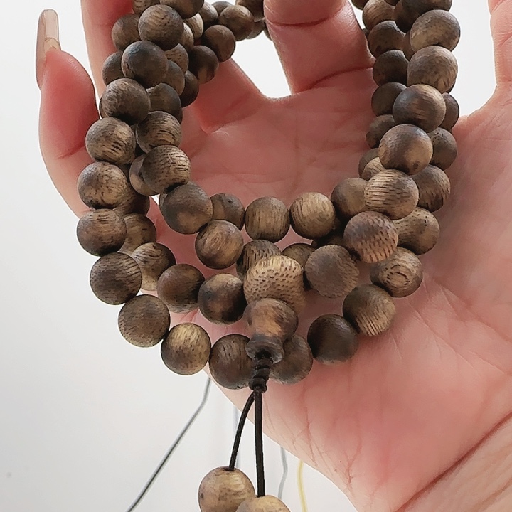 沉香手串0.8白棋多圈多性发一