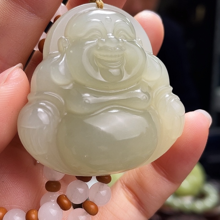 和田玉挂件未镶嵌定制发货