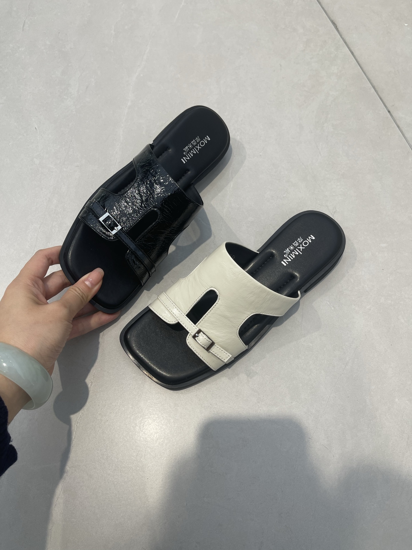 王姐专属-2025夏季新品时尚百搭一字凉拖鞋【MXMN-62350】