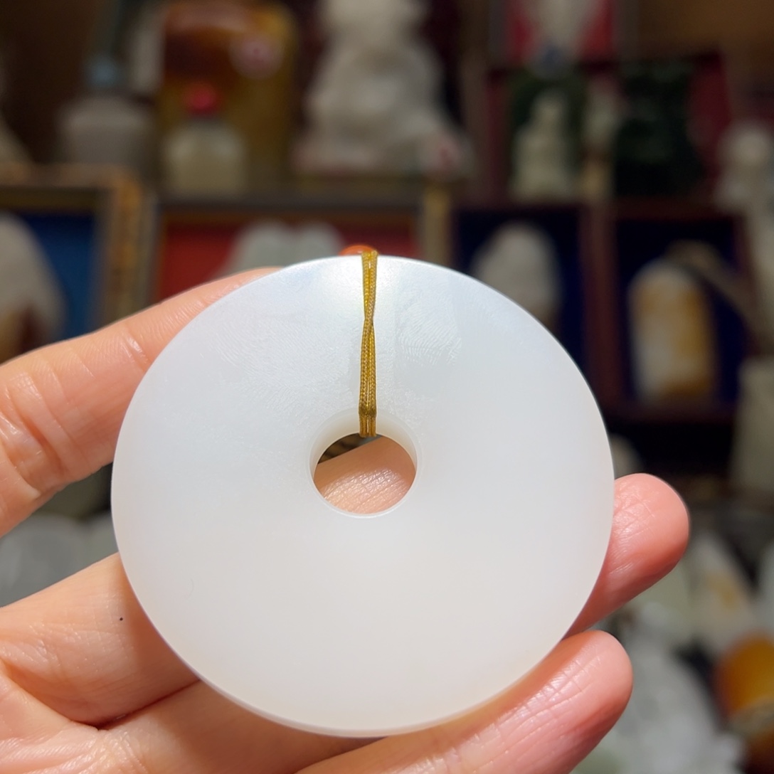 好***天和田玉未镶嵌挂件