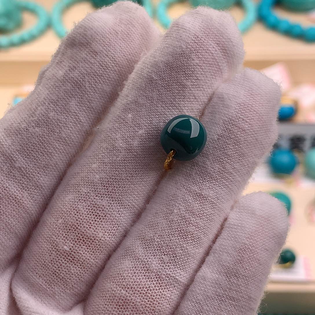 绿松石珠宝奇石未镶嵌8.7−7.7