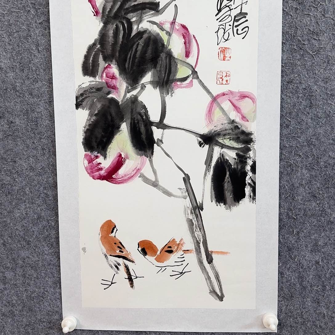 国画我就会去给别人