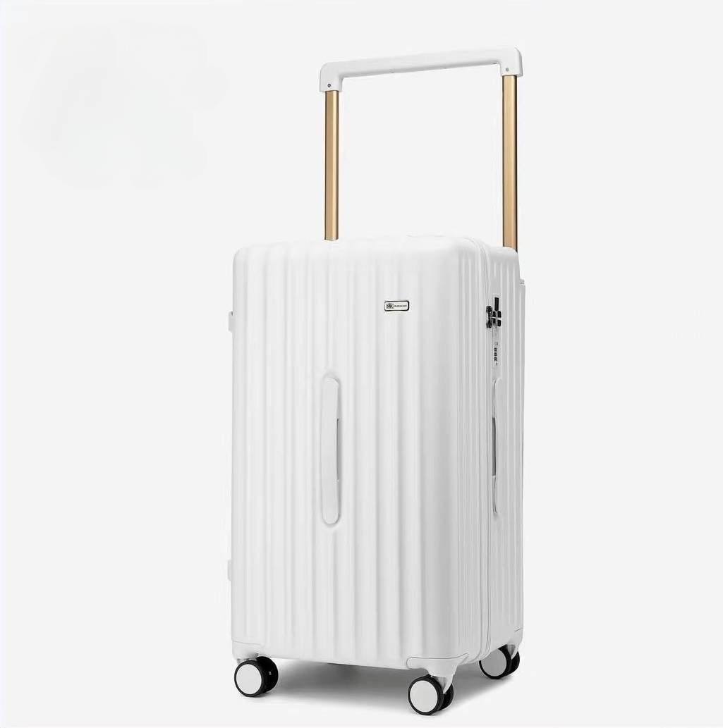 新疆包邮拉链款宽拉杆高品质26寸28寸大容量万向轮旅行箱拉杆箱