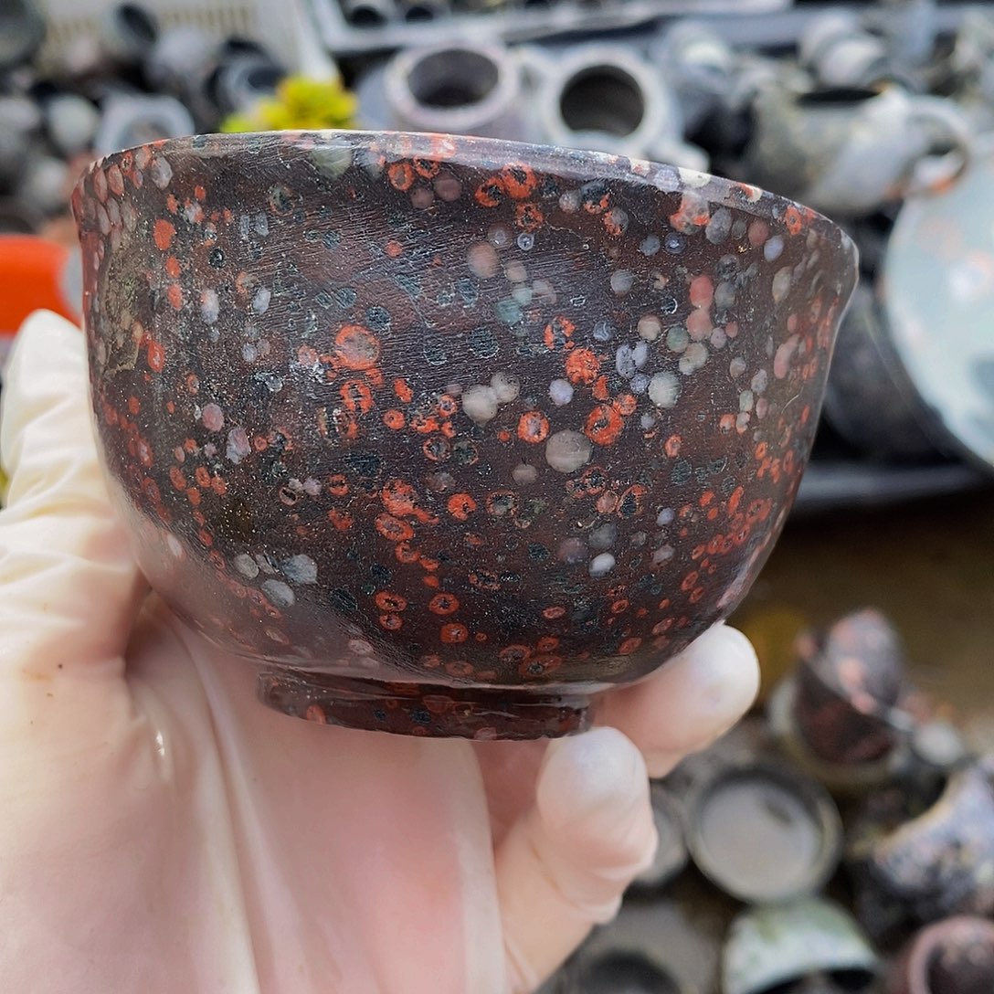 忠***记梅花玉精美梅花斗笠盏福利