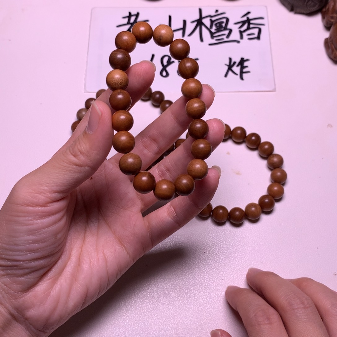 檀香木手串/手链老山檀香1.0/19