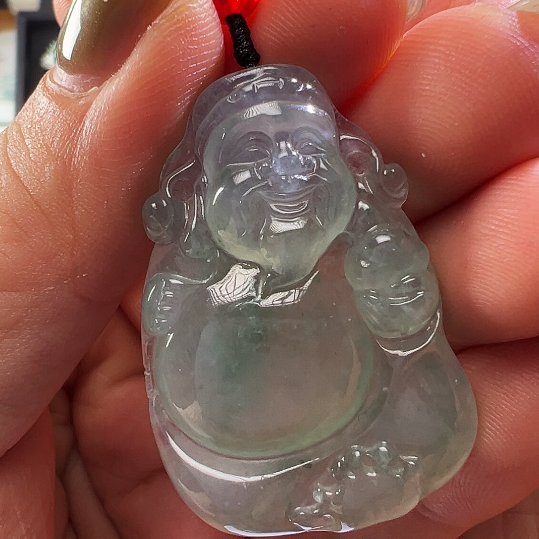 翡翠未镶嵌颈饰吊坠