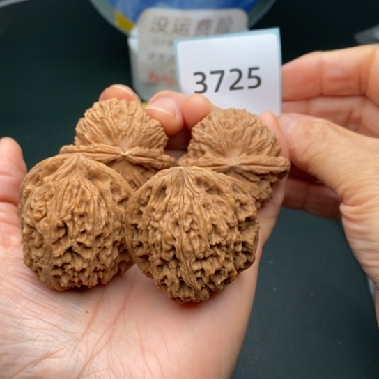 文玩核桃把件習*核桃2对3725