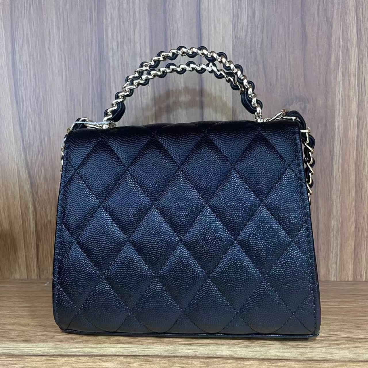 潮流打造真皮女士潮流包 10924 黑色