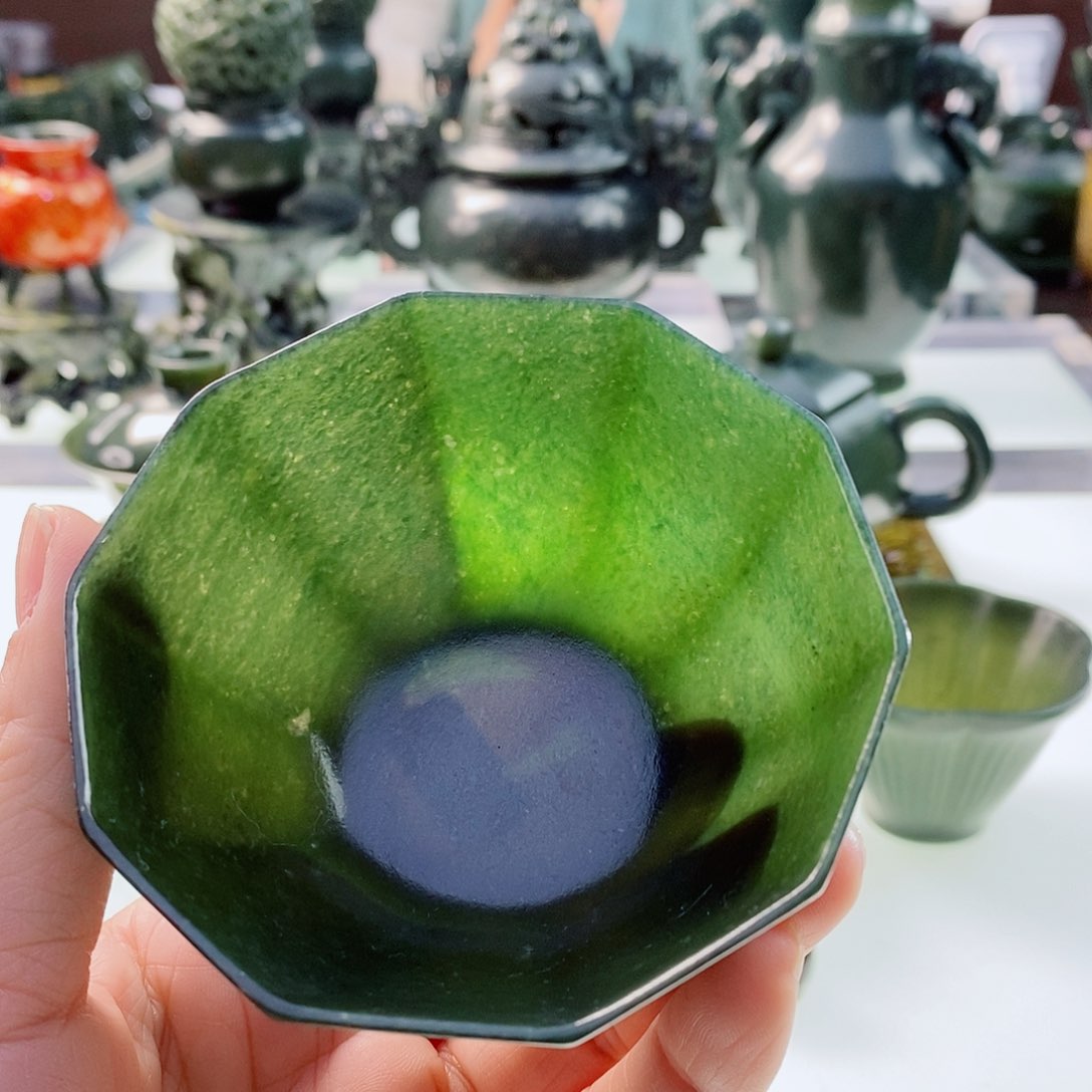 和田玉（青玉）未镶嵌摆件