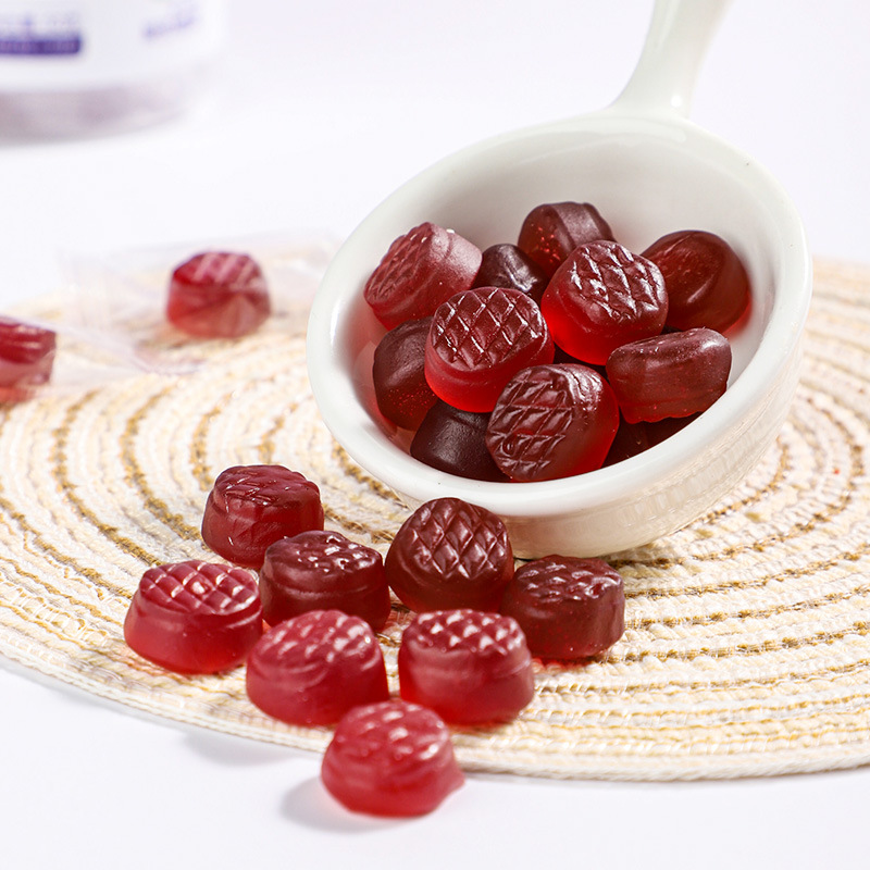 蓝莓叶黄素凝胶软糖水果糖果适合儿童与成人食用助力清晰好眼力