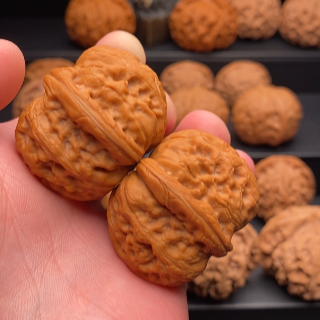 文玩核桃把件?*元宝