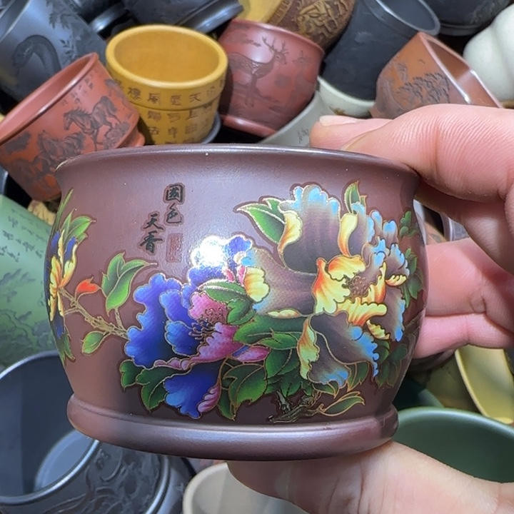 茶杯紫砂全手工制作工艺