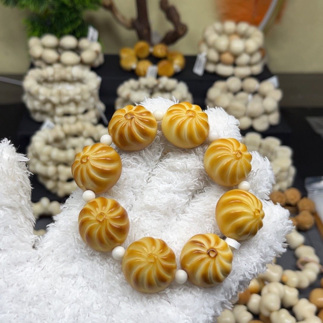 菩提根/象牙果吊坠2:9.43包子