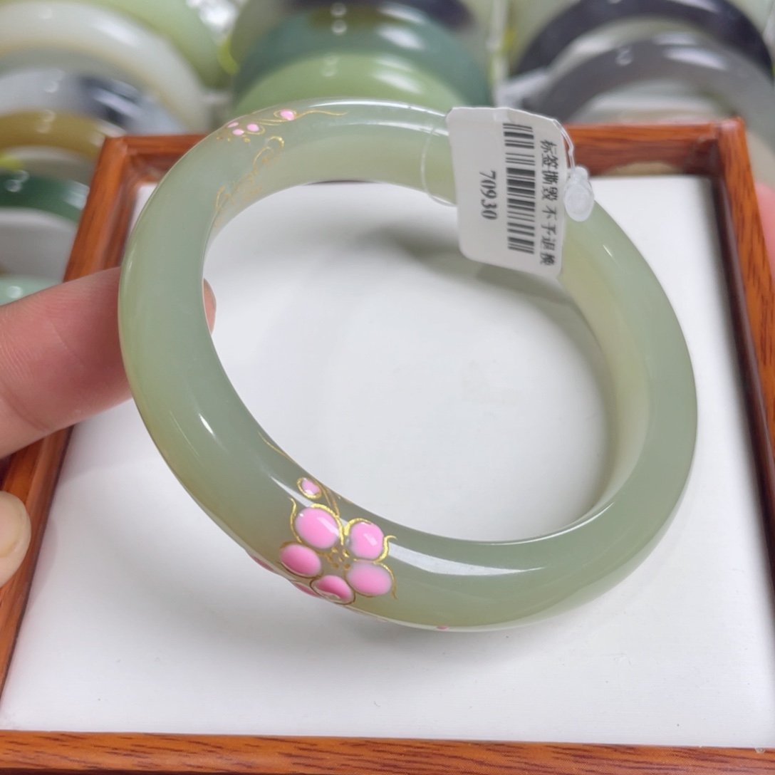 【闪购商品】和田玉手镯未镶嵌5455