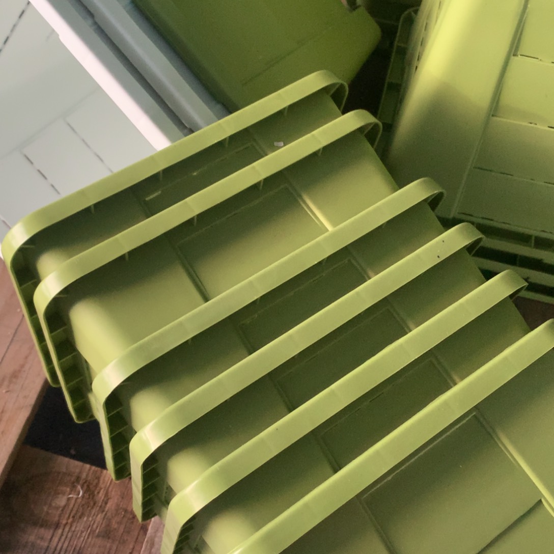 红陶22口果绿方无拖6个