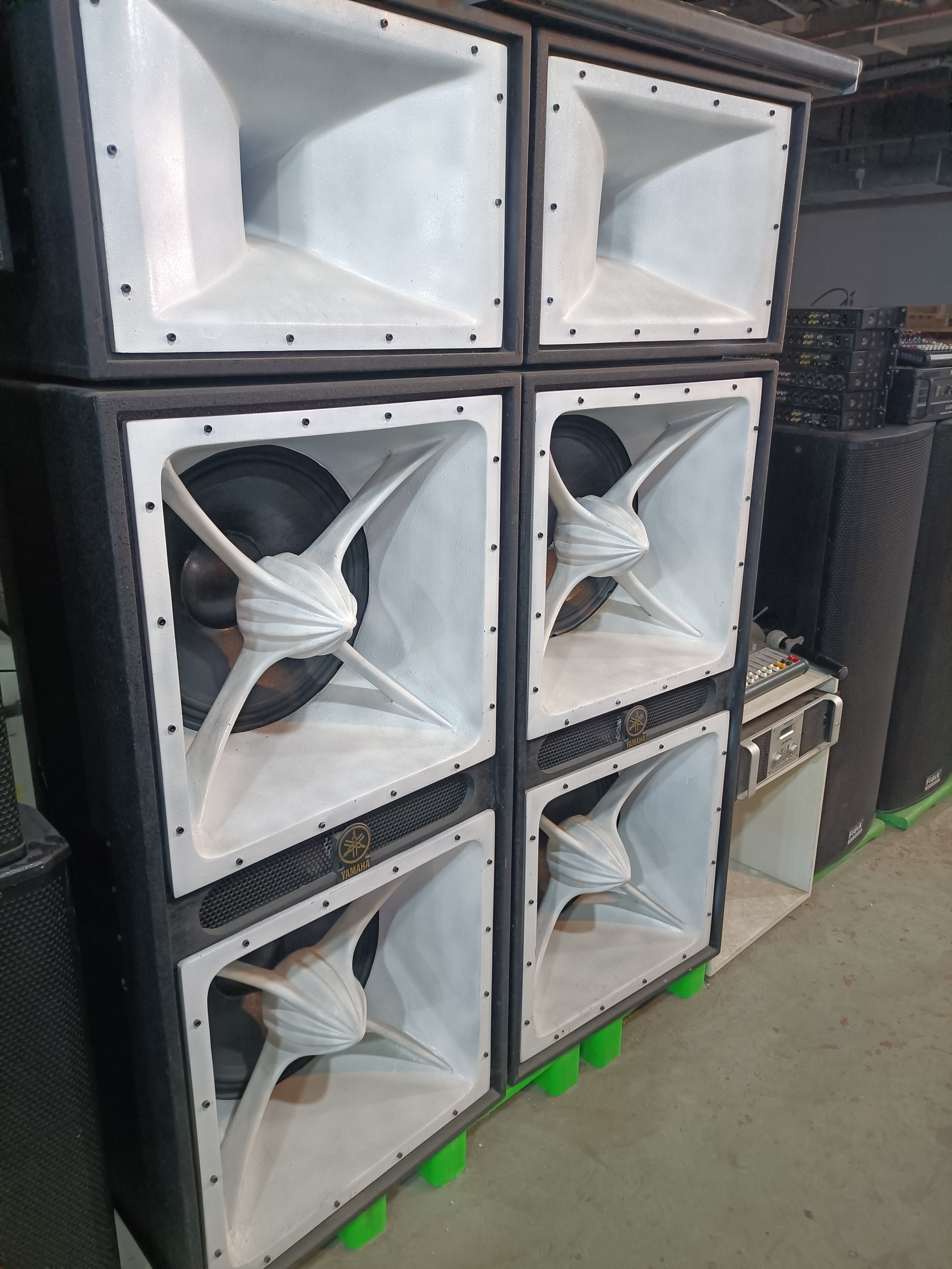 双十八寸远程全频音箱，演出音箱一对不包邮价格