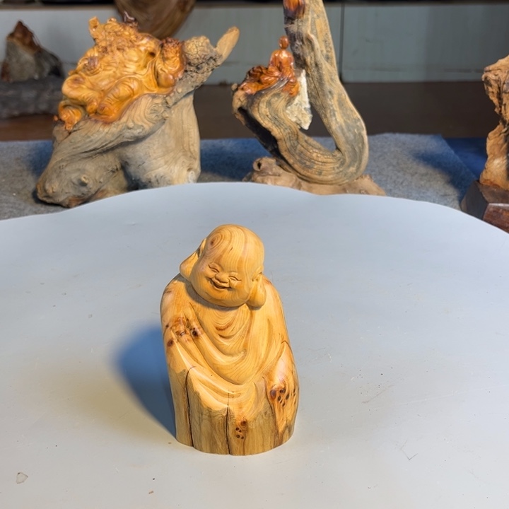 柏木（崖柏）根雕工艺摆件