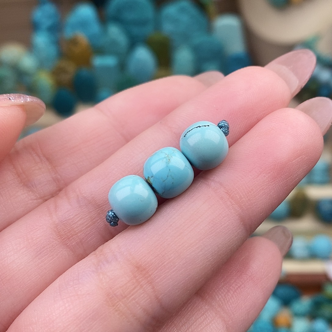 绿松石珠宝奇石未镶嵌